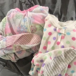 Girls Zip-Up PJ’s🌺🌺🌺
